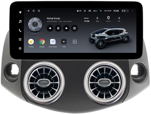 Магнитола для Toyota RAV4 3 2005-2012, Vanguard (рамка LUX 2) - Teyes LUX ONE ROUND монитор 12.3", Android 10, CarPlay, 4G SIM-слот