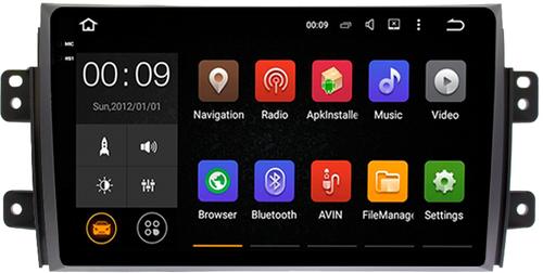 Магнитола для Suzuki SX4 2006-2014 - AIROC 2K RX-3502 Android 13, QLed+2K, ТОП процессор, 8/128, CarPlay, SIM-слот