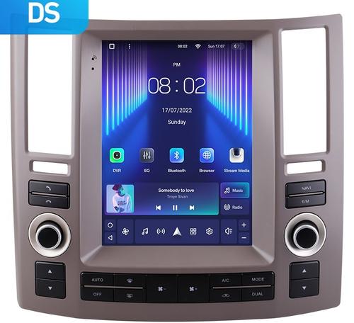 Магнитола для Infiniti FX35, FX45 S50 2006-2008 - Teyes TPRO 2 монитор 9.7" QLED в стиле "Тесла" на Android 10, TS10, 4G SIM-слот