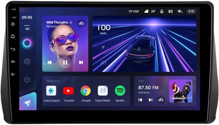 Магнитола для Toyota Wish 2 2009-2017 - Teyes CC3 Android 10, ТОП процессор, 4/32 Гб, CarPlay, SIM-слот