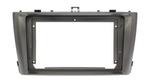 Комплект рамки с разъёмами 9" Toyota Avensis 270 2008-2015 серая