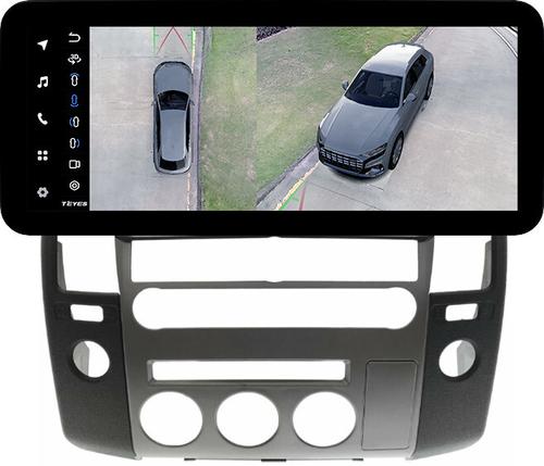 Магнитола для Nissan Pathfinder R51 2004-2010 (штатная нави, большая рамка) - Teyes LUX ONE 360 монитор 12.3" 2K QLED на Android 10, 6Гб+128Гб, CarPlay, 4G SIM-слот, 4 камеры в комплекте