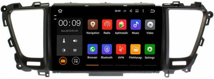 Магнитола для KIA Carnival 3 2014-2020 - AIROC 2K RX-2303 Android 13, QLed+2K,  ТОП процессор, 8/128, CarPlay, SIM-слот