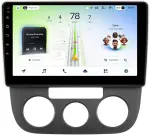 Магнитола для Volkswagen Jetta 5 2005-2010 (кондиционер) - Teyes CC4L монитор 10" IPS на Android 14, Быстрая, Snapdragon 662, CarPlay, 4G SIM-слот