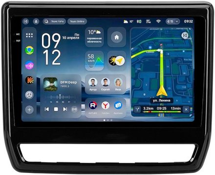 Магнитола для Mitsubishi ASX 2020+ (ШГУ 8", рамка тип 2) - Teyes CC4-PRO монитор 9.5" 2K QLED на Android 13, Snapdragon 778G, ИИ, CarPlay, DSP, 4G SIM-слот
