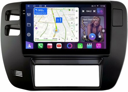 Магнитола для Nissan Patrol Y61 1997-2004 - FarCar BM3259M монитор 9.5" QLED на Android 14, TS10, 4+32Гб, CarPlay, 4G SIM-слот