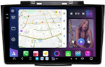 Магнитола для Haval H5, DW Hower / Great Wall Hover H3, H5 (прямоугольные воздуховоды) - FarCar GX3013M монитор 9.5" 2K QLED на Android 14, TS20, 6+128Гб, CarPlay, 4G SIM-слот