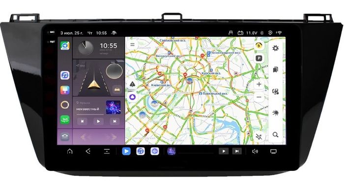 Магнитола для Volkswagen Tiguan 2017+ - Kuberg OL-1913 QLed+2K, Android 13, TS20, CarPlay, 4G SIM-слот