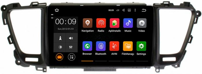Магнитола для KIA Carnival 3 2014-2020 - AIROC 2K RX-2303 Android 13, QLed+2K,  ТОП процессор, 8/128, CarPlay, SIM-слот