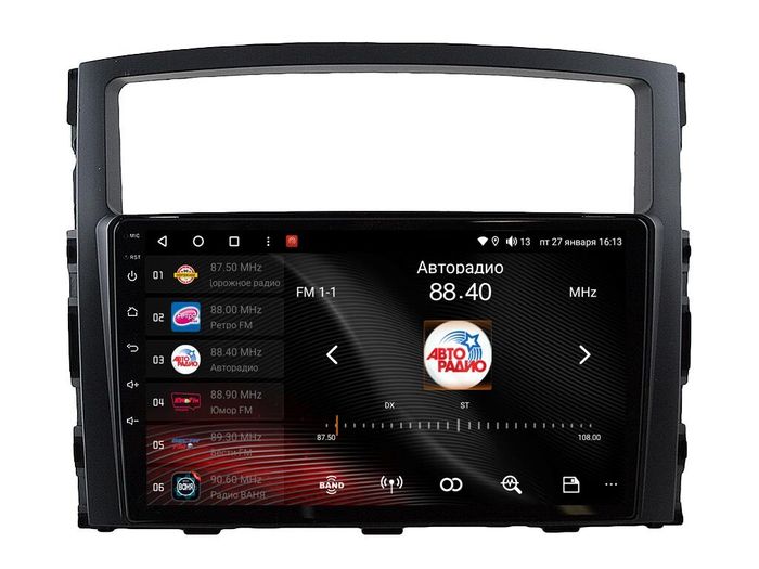 Магнитола для Mitsubishi Pajero 4 2006-2022 - Vaycar VA47-1009 на Android 13, 8-ядер, 4G SIM-слот