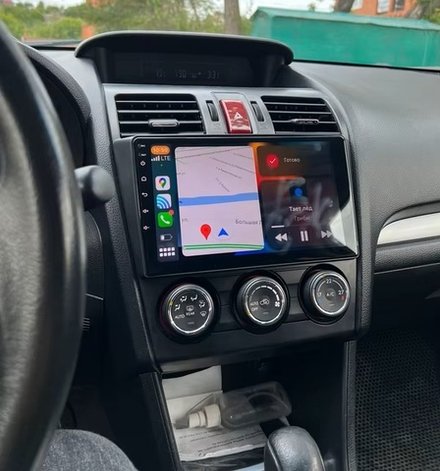 Магнитола для Subaru Forester 4 2012-2015, Impreza 4, XV (без штатной КЗВ) - Teyes CC3L на Android 10, 8-ядер, CarPlay, 4G SIM-слот