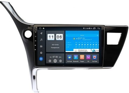 Магнитола для Toyota Corolla 2016-2018 - ZX353R10-7862 Android 10, ТОП процессор, SIM-слот