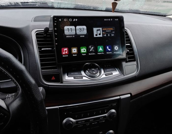 Магнитола для Nissan Teana 2008-2013 (цветной экран) - Canbox 1025-1 Qled, Android 10, ТОП процессор, SIM-слот
