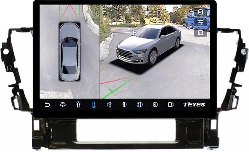Магнитола для Toyota Alphard 30, Vellfire 2015-2023 (менее 10 динамиков, любой руль) - Teyes CC3-2K-360 монитор 13" 2K QLED на Android 10, 6Гб+128Гб, CarPlay, 4G SIM-слот, 4 камеры в комплекте