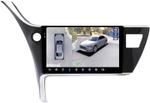 Магнитола для Toyota Corolla E180 2016-2018 - FarCar BX10-360-7210 монитор 10.36" 2K QLED на Android 13, Быстрая, CarPlay, 4G SIM-слот, 4 камеры в комплекте