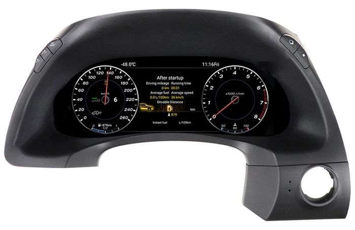 Электронная панель приборов Infiniti QX80, QX56 2010-2019 - Kuberg NH-LCD-I01 с LCD / ЖК 12.3" экраном QLED