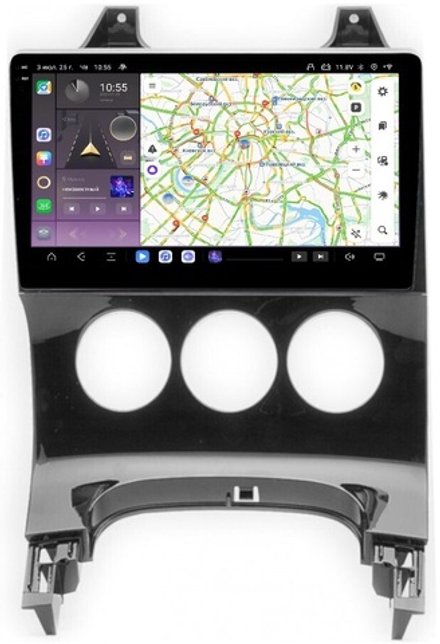 Магнитола для Peugeot 3008 2010-2016 (кондиционер) - Kuberg OL-9965-M QLed+2K, Android 13, TS20, CarPlay, 4G SIM-слот