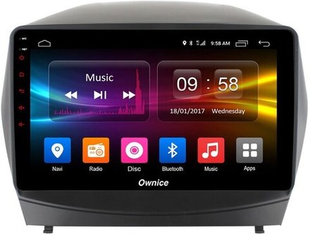 Магнитола для Hyundai iX35 2009-2015 - Kuberg OL-1702 IPS, Android 10, 8 ядер (TS18), 4G SIM-слот