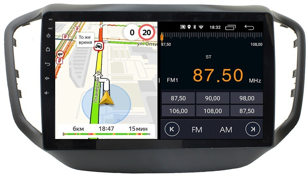 Магнитола для Chery Tiggo 5 2014-2020 - Parafar PF985FHD на Android 13, 8-ядер, 2Гб+32Гб, CarPlay, 4G SIM-слот