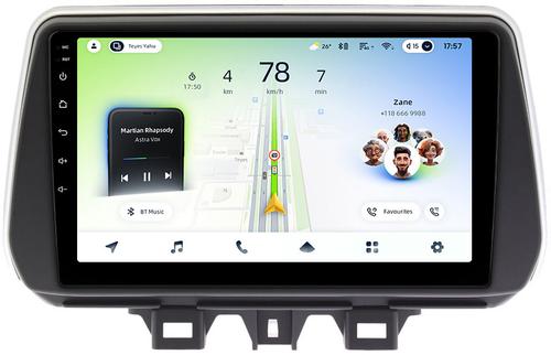 Магнитола для Hyundai Tucson 3 2018-2021 - Teyes CC4L монитор 9" IPS на Android 14, Быстрая, Snapdragon 662, CarPlay, 4G SIM-слот