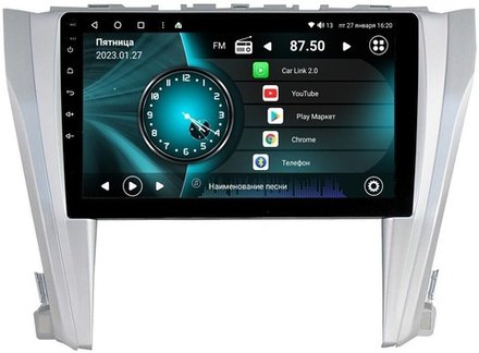 Магнитола для Toyota Camry V55 2015-2018 - Vaycar VA77-0466-2K на Android 13, 8-ядер, 2K QLED, ТОП процессор, CarPlay,4G SIM-слот