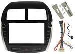 Магнитола для Mitsubishi ASX 2010-2016, Peugeot 4008, Citroen C4 Aircross (рамка с крутилками и кнопками) - FarCar BM9-2K-7064K9 монитор 9.5" 2K QLED на Android 14, Быстрая, CarPlay, 4G SIM-слот