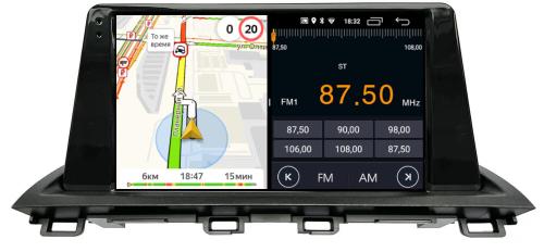 Магнитола для Mazda CX-4 2016-2024 (штатный монитор) - Parafar PF086FHD на Android 13, 8-ядер, 2Гб+32Гб, CarPlay, 4G SIM-слот