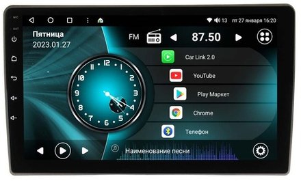 Магнитола для Volkswagen Golf 2003-2012/Golf Plus 2005-2014 - Vaycar VA81U-08364 на Android 13, 8-ядер, 2Гб-32Гб, 4G SIM-слот