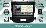 Магнитола для Peugeot 4007 - Vaycar VA59-0056-2K на Android 13, 8-ядер, 2K QLED, ТОП процессор, CarPlay, 4G SIM-слот