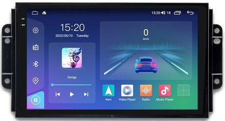 Магнитола для Chery Tiggo 3 2017-2020 - Parafar PF986RN2K на Android 13, QLED+2K, ТОП процессор, 4Гб+32Гб, CarPlay, 4G SIM-слот