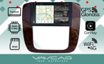 Магнитола для Chevrolet Tahoe 2006-2014 - Vaycar VA10-1175-2K (рамка под дерево) на Android 13, 8-ядер, 2K QLED, ТОП процессор, CarPlay,4G SIM-слот