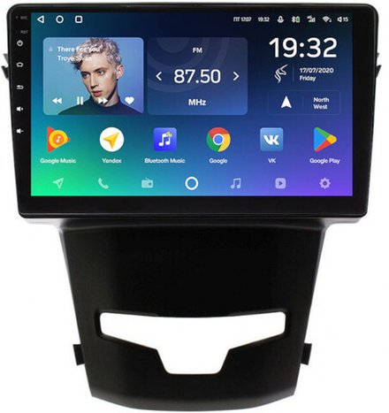 Магнитола для SsangYong Actyon II 2013-2021 - Teyes CC2 PLUS Android 10, ТОП процессор, 4-64, SIM-слот