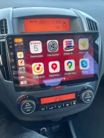 Магнитола для KIA Ceed 1 2006-2009 - FarCar 3007M монитор 9.5" QLED на Android 14, TS18, CarPlay, 4G SIM-слот