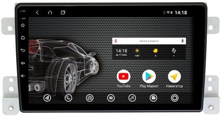 Магнитола для Suzuki Grand Vitara II 2005-2016 - AK375R9-MTK Android 10, 8-ядер, 2Гб-32Гб