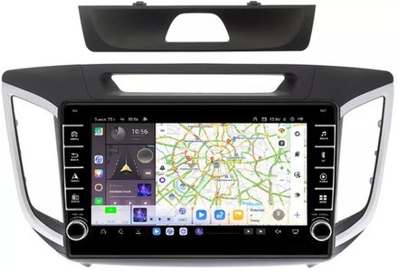 Магнитола для Hyundai Creta 2016-2021 - Kuberg OL-1701 (кнопки и крутилки) Android 13, TS20, 6+128Гб, CarPlay, 4G SIM-слот