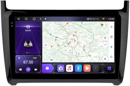 Магнитола для Volkswagen Polo 2009-2020 - Kuberg OL-9903 QLed+2K, Android 12, TS10,  CarPlay, 4G SIM-слот
