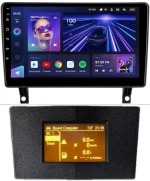 Магнитола для Opel Antara 2006-2015 (перенос БК вниз, черная) - Teyes CC3 Android 10, ТОП процессор, 4/32 Гб, CarPlay, SIM-слот