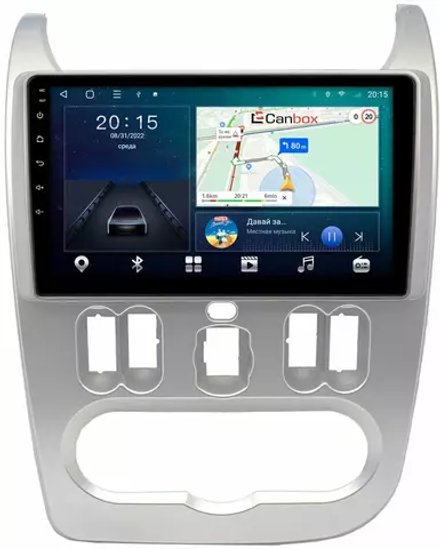 Магнитола для Renault Logan/Sandero 2009-2014 - CanBox 9181 Android 10, 8-ядер, SIM-слот