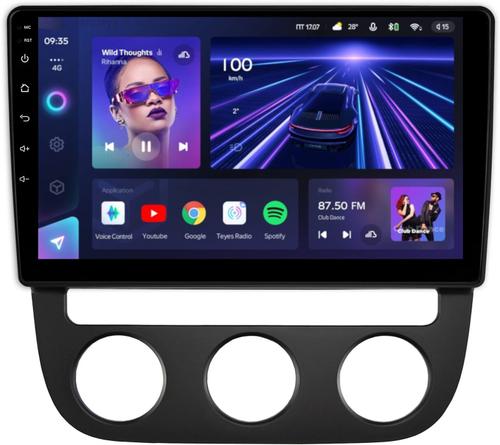 Магнитола для Volkswagen Jetta 5 2005-2010 (климат 1) - Teyes CC3 Android 10, ТОП процессор, 4/32 Гб, CarPlay, SIM-слот