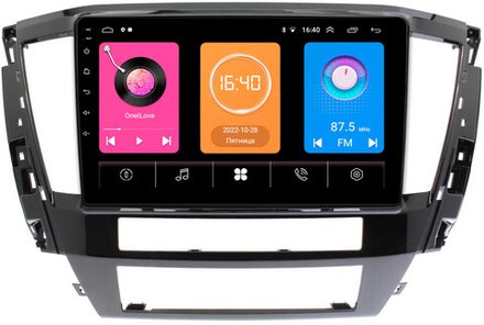 Магнитола для Mitsubishi Pajero Sport 3 2020-2024, Montero Sport -  GT10-735 на Android 10, 2Гб-16Гб