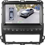 Магнитола для Lexus GX470 J120, Toyota Land Cruiser Prado 120 (климат на ШГУ, рамка тип 1) - Teyes CC3-2K-360 на Android 10, Быстрая, 2K QLED, CarPlay, 4G SIM-слот, 4 камеры в комплекте