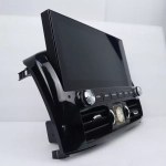 Магнитола для Toyota Land Cruiser Prado 120, Lexus GX470 (экран климата внизу) - Kuberg ZH-T1214L монитор 12.3" на Android 10, 6Гб+128Гб, CarPlay, 4G SIM-слот