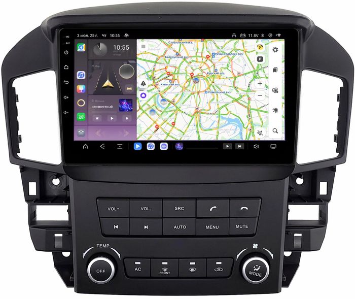 Магнитола для Lexus RX300 U10, Toyota Harrier 1 1997-2003 - Kuberg QLed, Android 13, Быстрейшая, CarPlay, SIM-слот