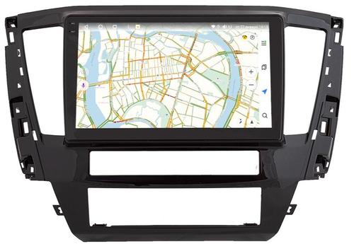 Магнитола для Mitsubishi Pajero Sport 3 2020-2024, Montero Sport (прямоугольный климат, рамка 10) - Vaycar VA47-3181-2K на Android 13, 8-ядер, 2K QLED, ТОП процессор, CarPlay, 4G SIM-слот