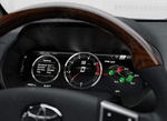 Электронная панель приборов Toyoya Land Cruiser Prado 150 2017-2022 - Kuberg NH-LCD-T04 с сенсорным LCD / ЖК 12.3" экраном QLED