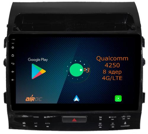 Магнитола для Toyota Land Cruiser 200 2007-2015 - Airok AQ-1131 Android 13, ТОП процессор, 8/128, SIM-слот