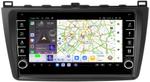 Магнитола для Mazda 6 2007-2012 (GH) - Kuberg OL-9506 (кнопки и крутилки) Android 13, Быстрая, CarPlay, 4G SIM-слот