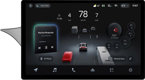 Магнитола для Lada Priora 2013-2018 (рамка тип 4) - Teyes CC4-PRO монитор 13" 2K QLED на Android 13, Быстрейшая, Snapdragon 778G, ИИ, CarPlay, DSP, 4G SIM-слот