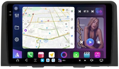 Магнитола для Hyundai Staria 2021+ (штатный экран 8") - FarCar GX10-7300M монитор 10.36" 2K QLED на Android 14, TS20, 6+128Гб, CarPlay, 4G SIM-слот