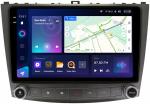 Магнитола для Lexus IS250 XE20 2005-2013 (ШГУ монохром) - Teyes CC3-2K монитор 10.36" 2K QLED на Android 10, Быстрая, CarPlay, 4G SIM-слот